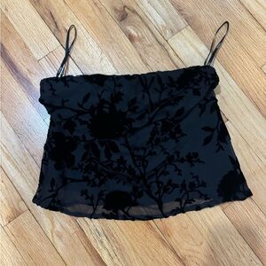 F21 Strapless top